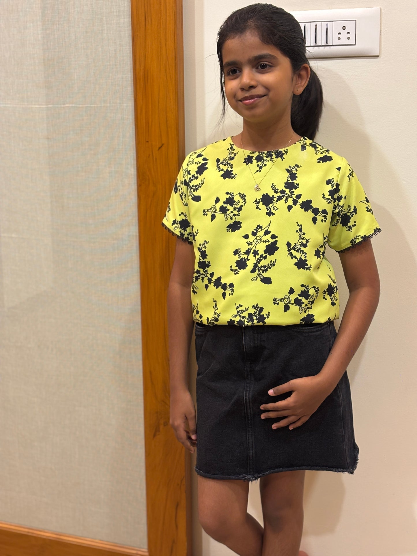 Sunshine Bloom Crop Top